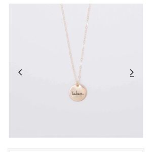 The Gray Label “taken” pendant NWT